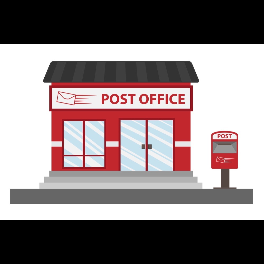 Post office run!